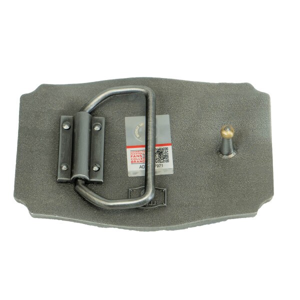 USU Mountain Silver Belt Buckle